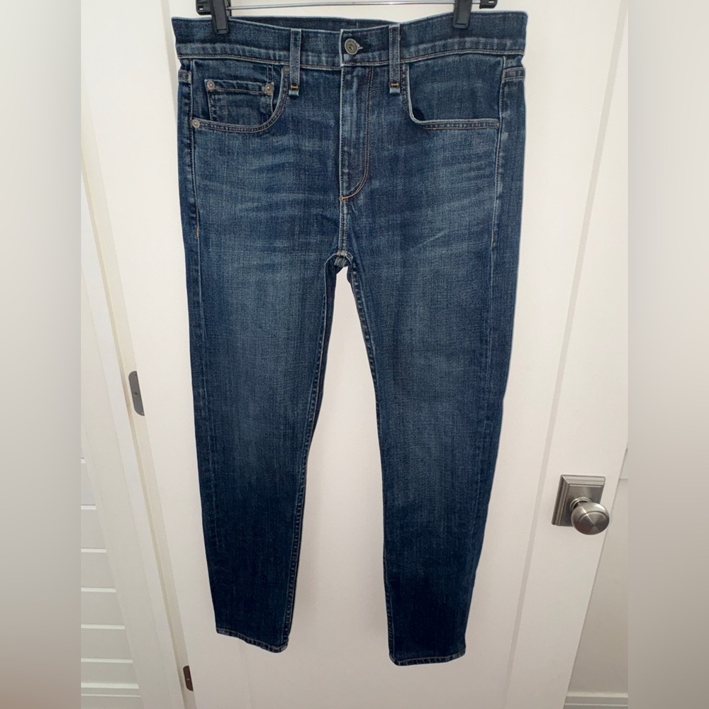 rag & bone fit 1 extra slim jeans men's sz 31 EUC LN Remy wash